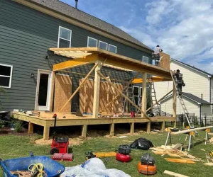 Screened-Porch-Installation
